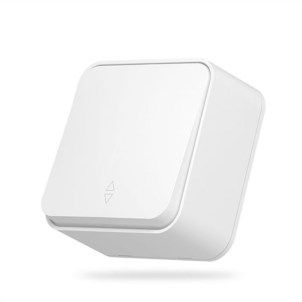 Вимикач 1кл. прох. зовнішній VF-BNS11P-W VIDEX BINERA IP20 білий(VF-BNS11P-W)