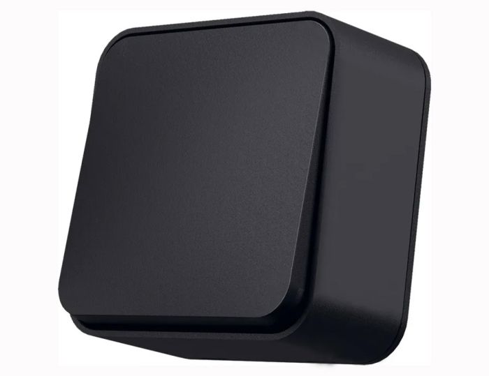 Вимикач 1кл. зовнішній VF-BNS11-BG VIDEX BINERA IP20 графіт(VF-BNS11-BG)