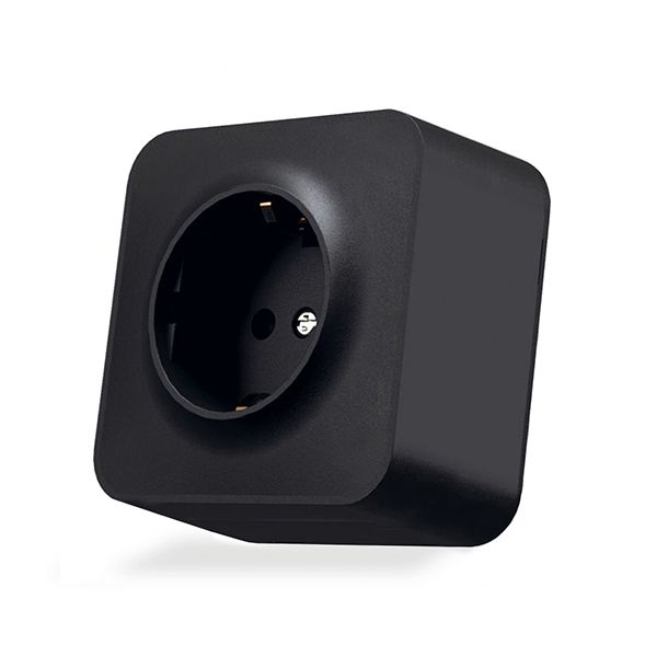 Розетка зовнішня з з/к VF-BNS21G-BG VIDEX BINERA IP20 графіт(VF-BNS21G-BG)
