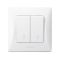 Вимикач двоклавішний прохідний білий VF-BNSW2P-W VIDEX BINERA(VF-BNSW2P-W)