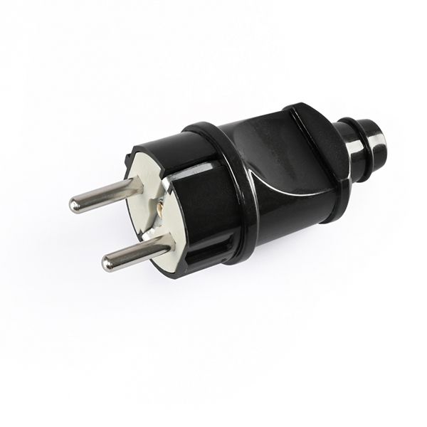 Вилка з з/к пряма чорна TITANUM STANDARD TF-PL116G-B(TF-PL116G-B)