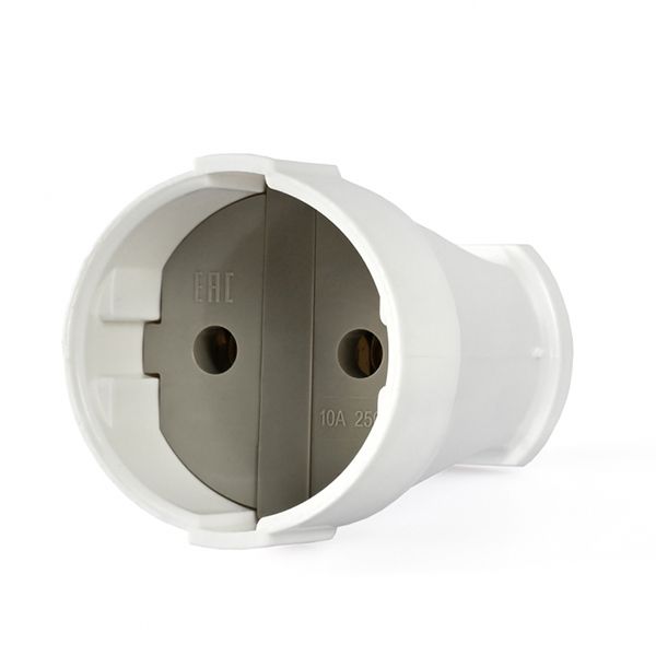 Гніздо штепсельне без з/к біле TITANUM STANDARD TF-SK110-W(TF-SK110-W)