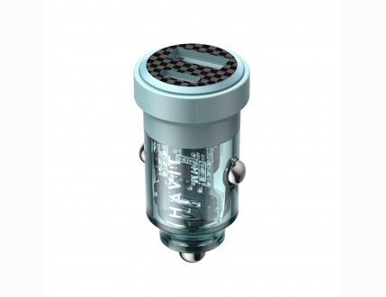 Автомобільний зарядний пристрій HAVIT HV-CC2016 30W USB+USB-C(28047)