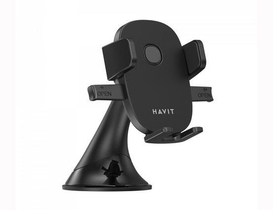 Автомобільний тримач телефону HAVIT HV-LY023 Black(27605)