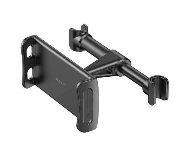 Автомобільний тримач телефону на підголовник HAVIT HV-ST7155 Black(27602)