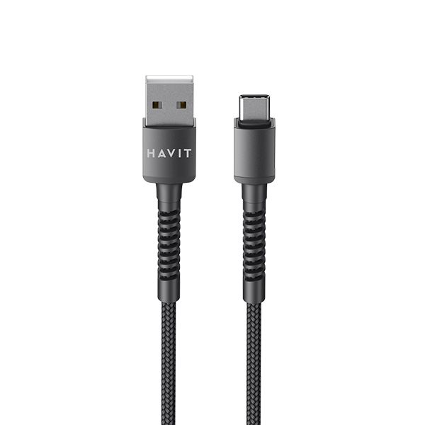 Шнур-кабель HAVIT HV-CB6197 USB Type-C 2.1A 1м(27840)