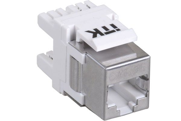 Модуль Jack FTP Cat 5e IDC Dual верт.зад. ITK ИЭК(CS1-1C5EF-D2)