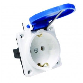 Розетка промышленная панельная 16А, Mutlusan(61-02-30)