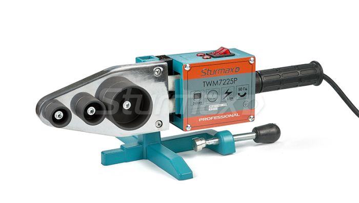 Зварювальний апарат для ПВХ труб 2500Вт TWM7225P STURMAX(TWM7225P)