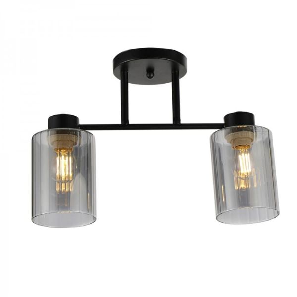 Світильник-люстра BL1320-1 E27*2 чорний 405*120*245мм OSTIN ARDERO(8395)