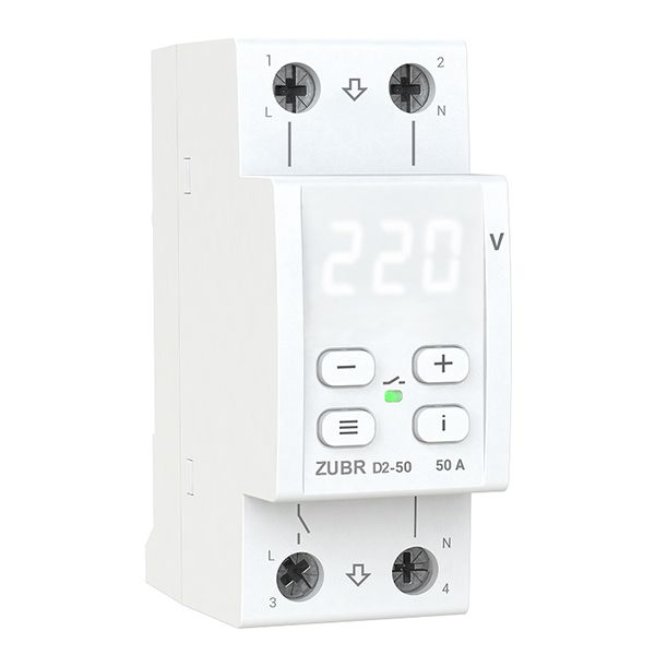 Реле напряжения  ZUBR D2-50