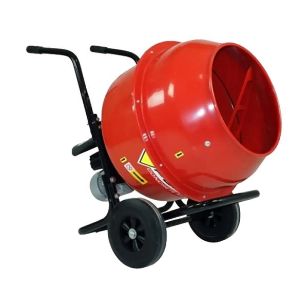 Бетонозмішувач EW7150, бак 150л, готова суміш 85л, 550Вт, вага 48,6кг, габарити кор-ки 820X720X430,(29017)