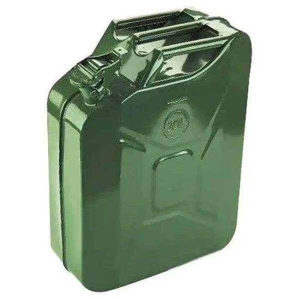 Каністра металева 20 літрів СТАЛЬ(38638)