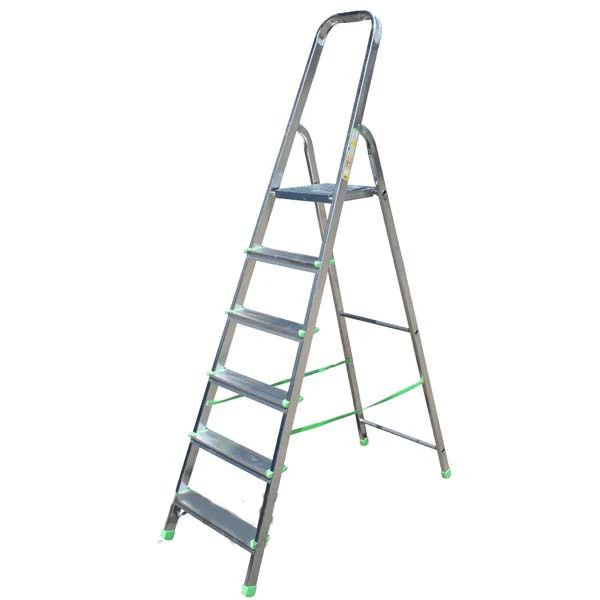 Стрем'янка алюмінієва вільностояча 916 ITOSS 6 сход., роб.вис. 3,3м, довжина 1,97м, вис. площ. 1,23м(15087)