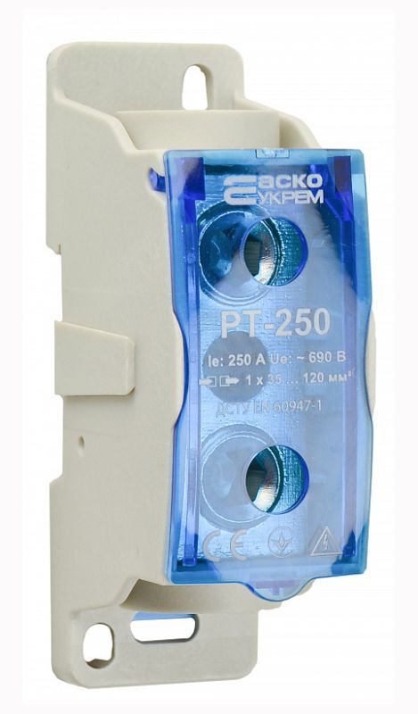 Клема силова прохідна PT-250 Аско(A0130010150)