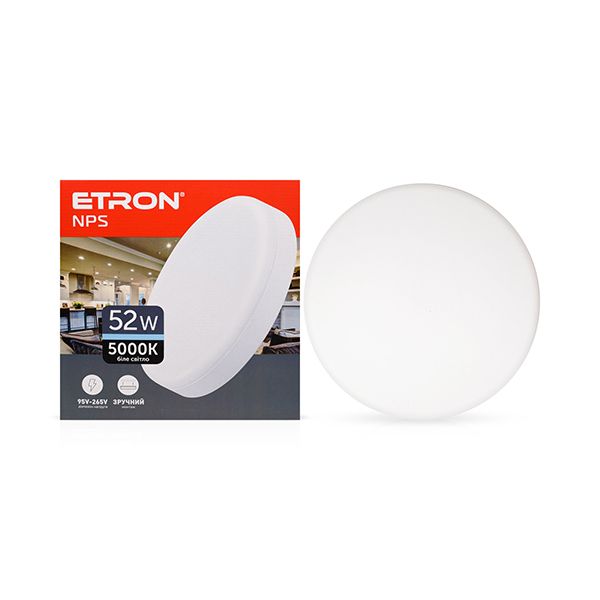 Светильник LED ETRON 52W 5000K круг 1-EMP-739(1-EMP-739)