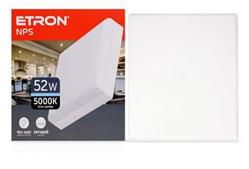 Світильник LED ETRON 52W 5000K квадрат 1-EMP-789(1-EMP-789)
