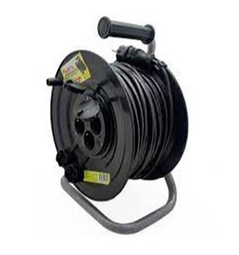 Удлинитель на барабане 40м, з/з, 4 гнезда, ПВС 3*1,5 SOKOL(166305)