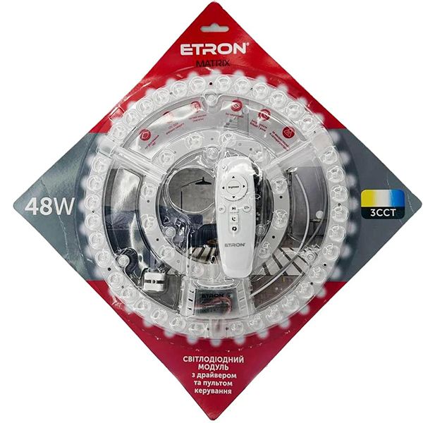 Модуль к светильнику светодиодному 1-EMP-283 48W 3000-6500K IP20 TM ETRON(1-EMP-283)
