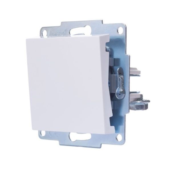 Вимикач 1-кл Lezard VESNA білий(742-0288-100)