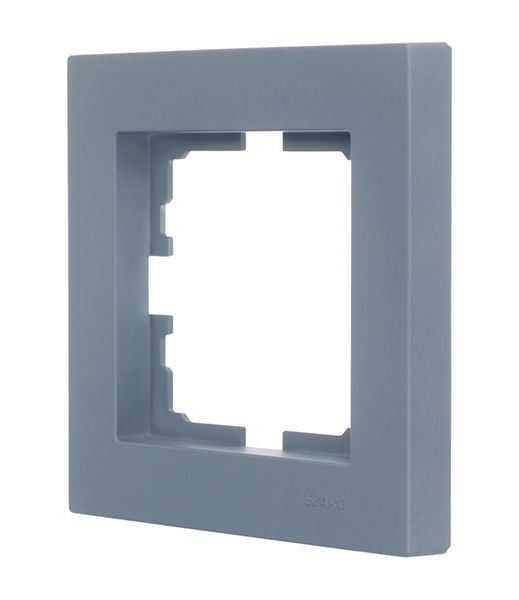 Рамка 1-на Lezard VESNA графіт (Шефілд Грей)(742-3400-146)