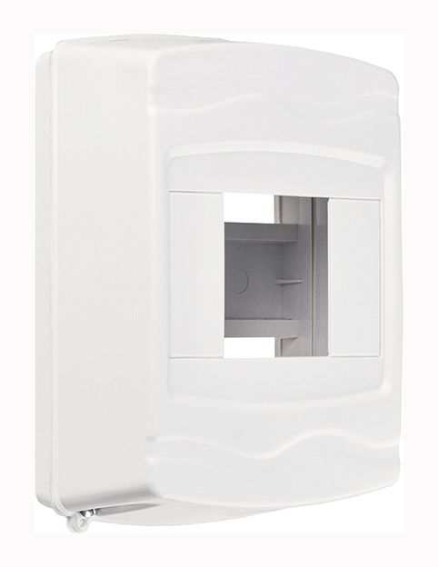 Корпус пластиковый 4-модульный навесной без дверцы UBox Аско(A0270010003)