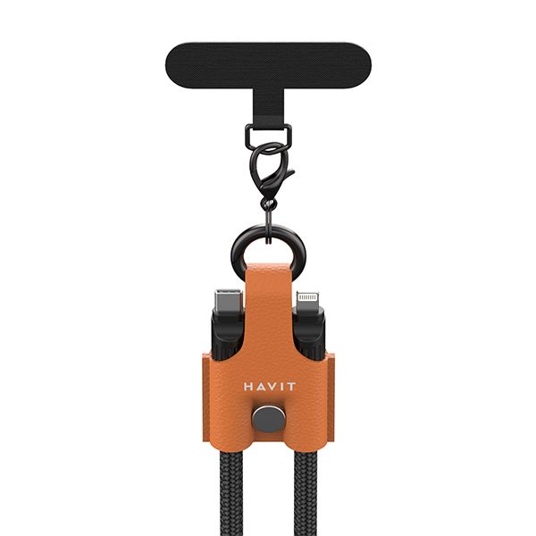 Шнур-кабель HAVIT HV-CB6345, USB-C - Lightning, PD30W, 1.2м(28545)