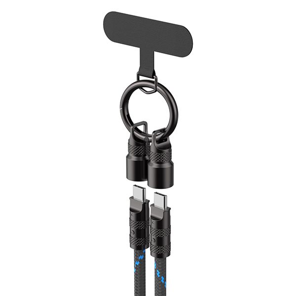 Шнур-кабель HAVIT HV-CB6340, USB-C - USB-C, PD60W 3A 1.2м(28542)