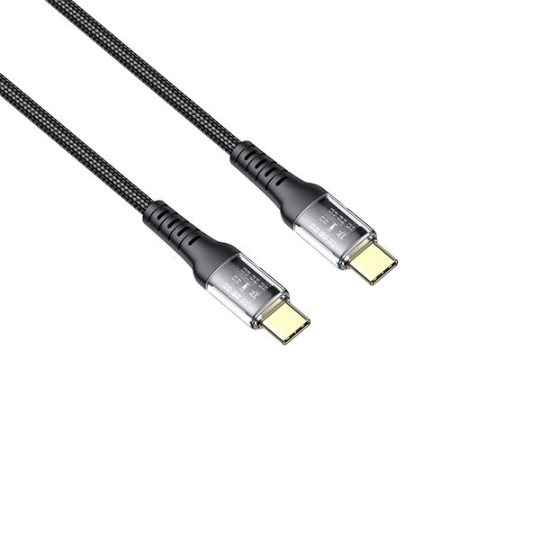 Шнур-кабель HAVIT HV-CB6240 USB-C to USB-C, PD60W 3A 1м(28436)