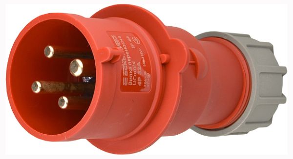 Вилка переносна серії UCombi  4P 32А IP 44(A0080010107)