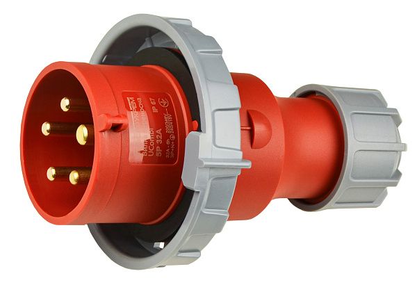 Вилка переносна серії UCombi  5P 32А IP 67(A0080010115)