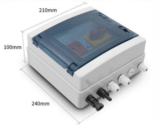 Комбінатор для сонячних систем TOPV8-1-1 з блискавкозахистом DC600V 25А TMZN