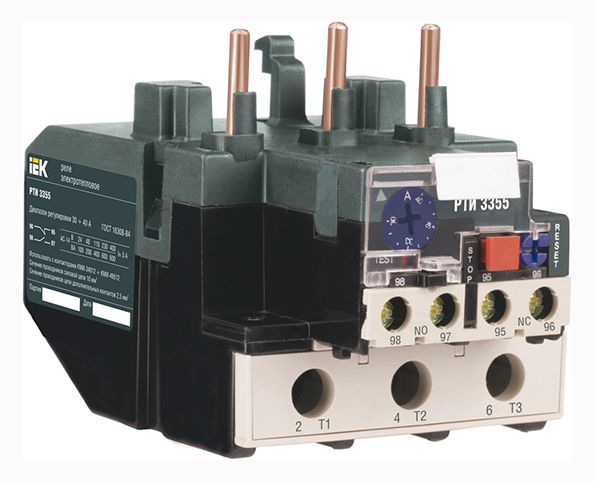 Реле РТИ-3357 электротепловое 37-50А, УЕК(DRT30-0037-0050-U)