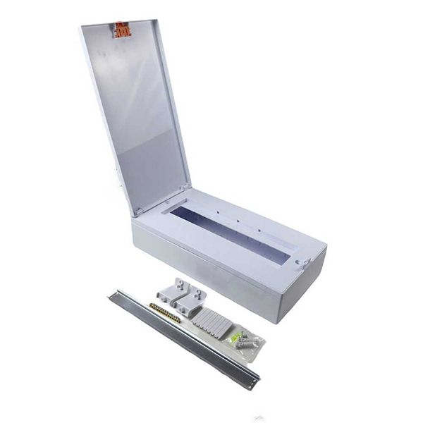 Щиток пластиковый Nilson на 18 мод. н/у c крышкой белый 32881118(32881118)