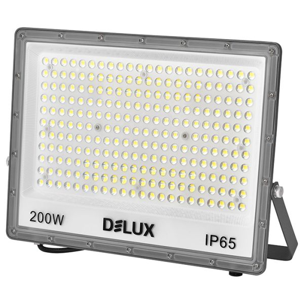 Прожектор DELUX FMI13 LED 150Вт 6500K IP65 сірий(90023953)