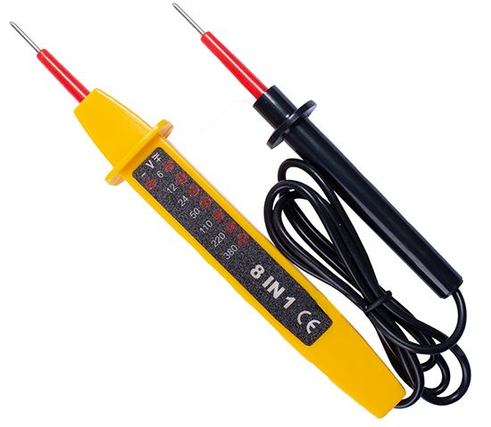 Індикатор e.tool.test11 185мм двополюсний AC/DC6-380В(t001111)