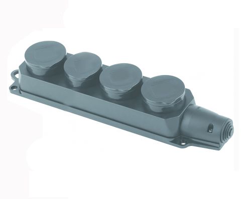 Розетка каучуковая четверная 173229 FAR(173229)