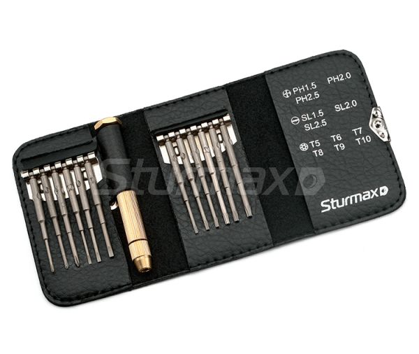 Набір викруток для точної механіки 13 шт. 1040M-11-S13 Sturmax(1040M-11-S13)
