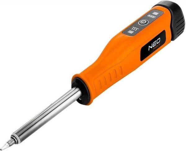 Паяльник акумуляторний 4В, USB, Li-Ion, 2500 мАг, 450° С NEO Tools (19-250)(19-250)