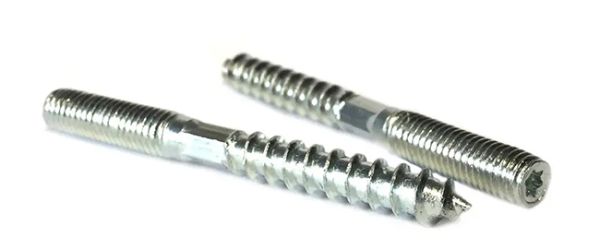 Гвинт-шуруп (шпилька дворізьбова) М8*140 оцинкований