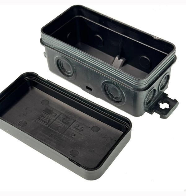 Коробка розподільча СКІМ (85*43*39), чорна ІР54 В1102005(В1102005)