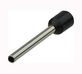 Наконечник трубчастий НТ 1,5-18 АсКо (100шт./уп) чорний(A0060010136)