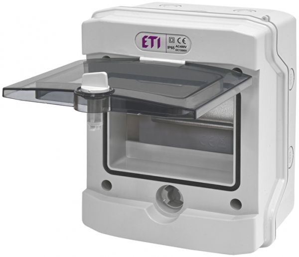 Щиток 6 модульный IP 65, ECH 6G  н/у, ЕТІ(1101176)