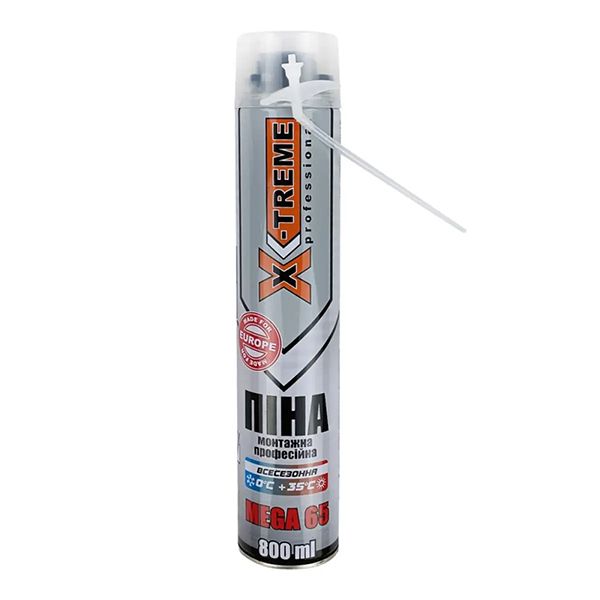 Піна монтажна PRO 800мл. X-TREME 10540(10540)