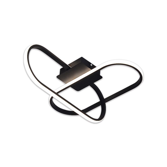 Світильник SKYLER-2D 55W 3000-4000-5000K IP20 black VIOLUX 220895(220895)