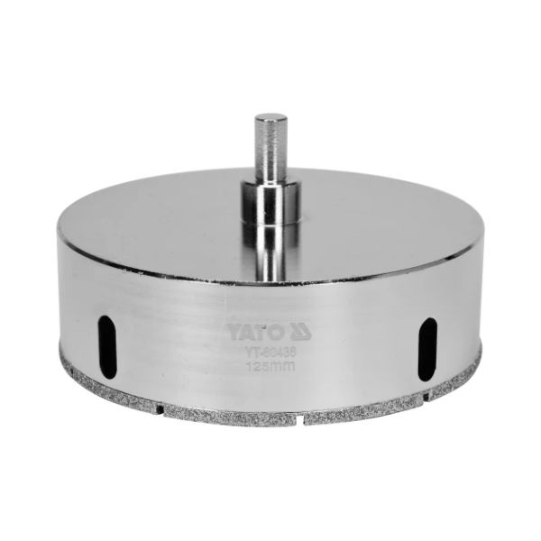Свердло по гресу та кераміці D=125мм YATO YT-60436(YT-60436)