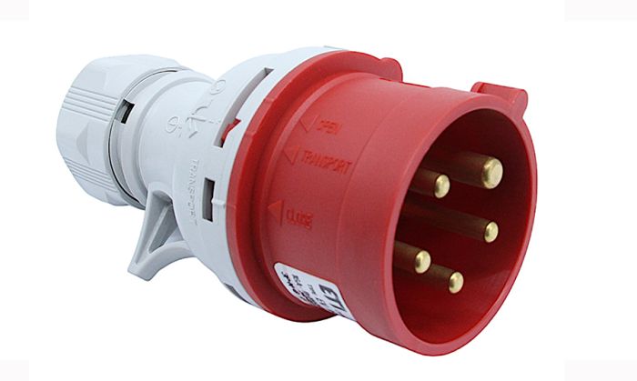 Вилка кабельна EV-1653 N 16 А 3Р+N+РЕ 400V ІР44 ETI(4482161)