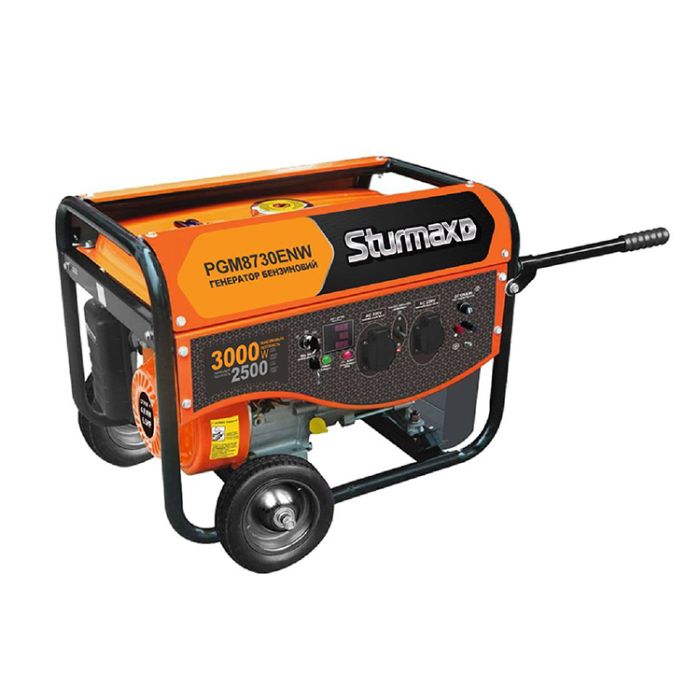 Генератор бензиновий STURMAX PGM8730ENW 3,0кВт(PGM8730ENW)