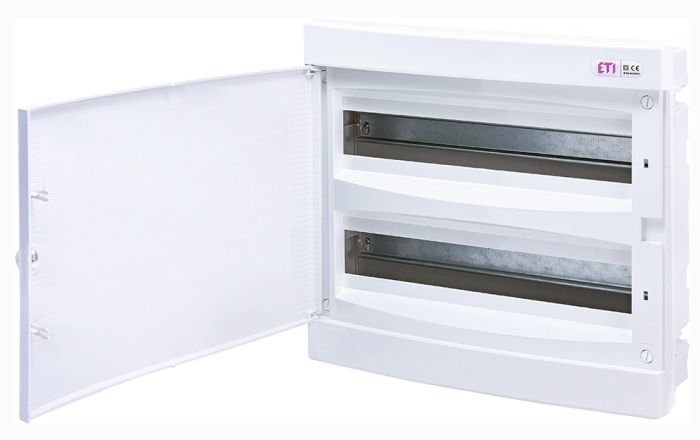 Щиток 36 модульный білі дверцята IP 40 ЕСМ 2x18PO в/у, ЕТІ(1101084)