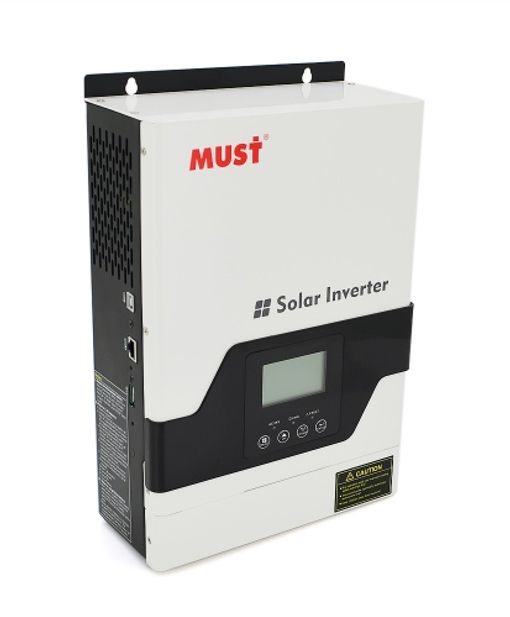 Інвертор гібридний MUST PV18-2012VPM, 2000W, 12V, ток заряда 80А, MPPT 80А(44593)